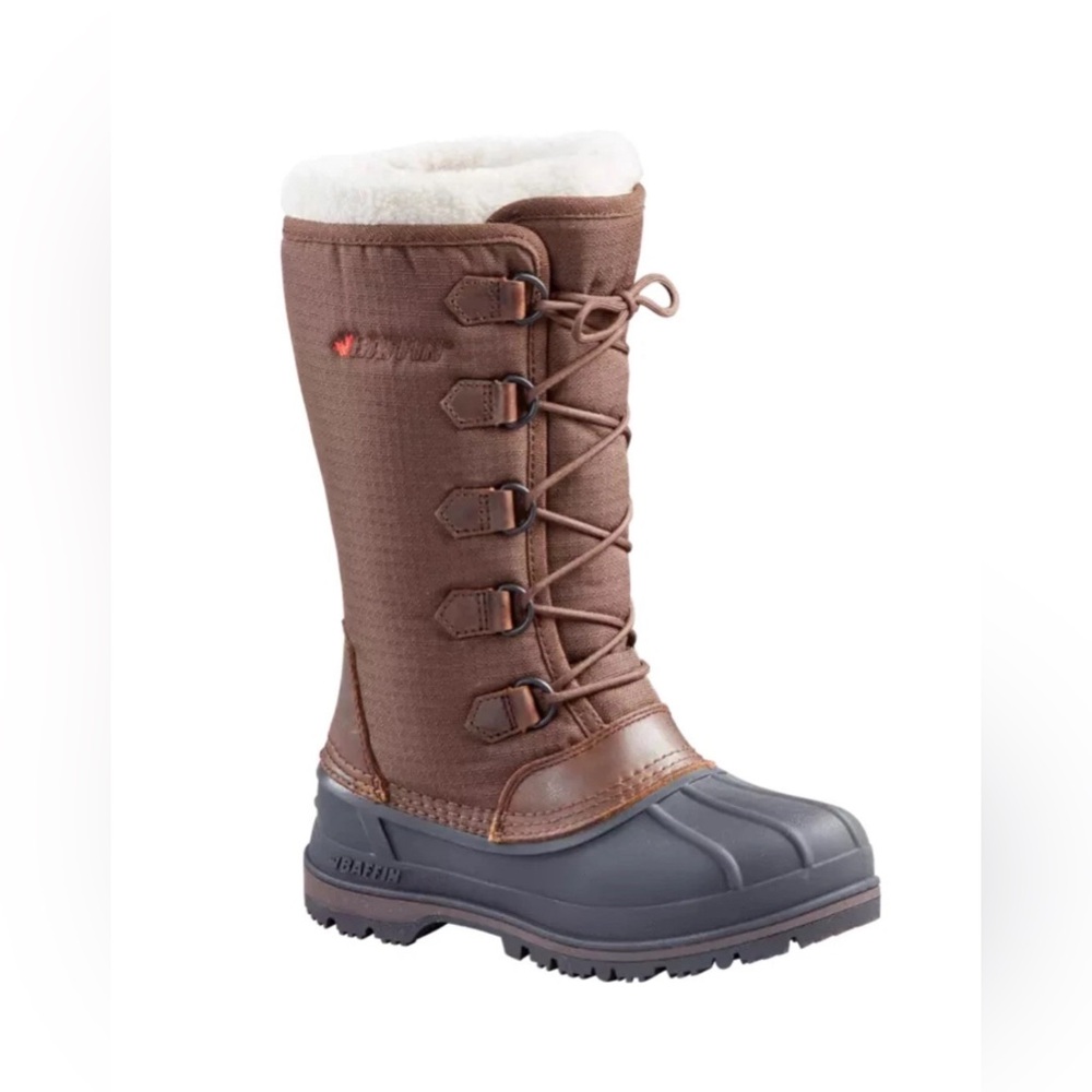 NEW Baffin Ottawa Snow Boots Brown HTGE-W004 Insulated Waterproof Women SZ 6